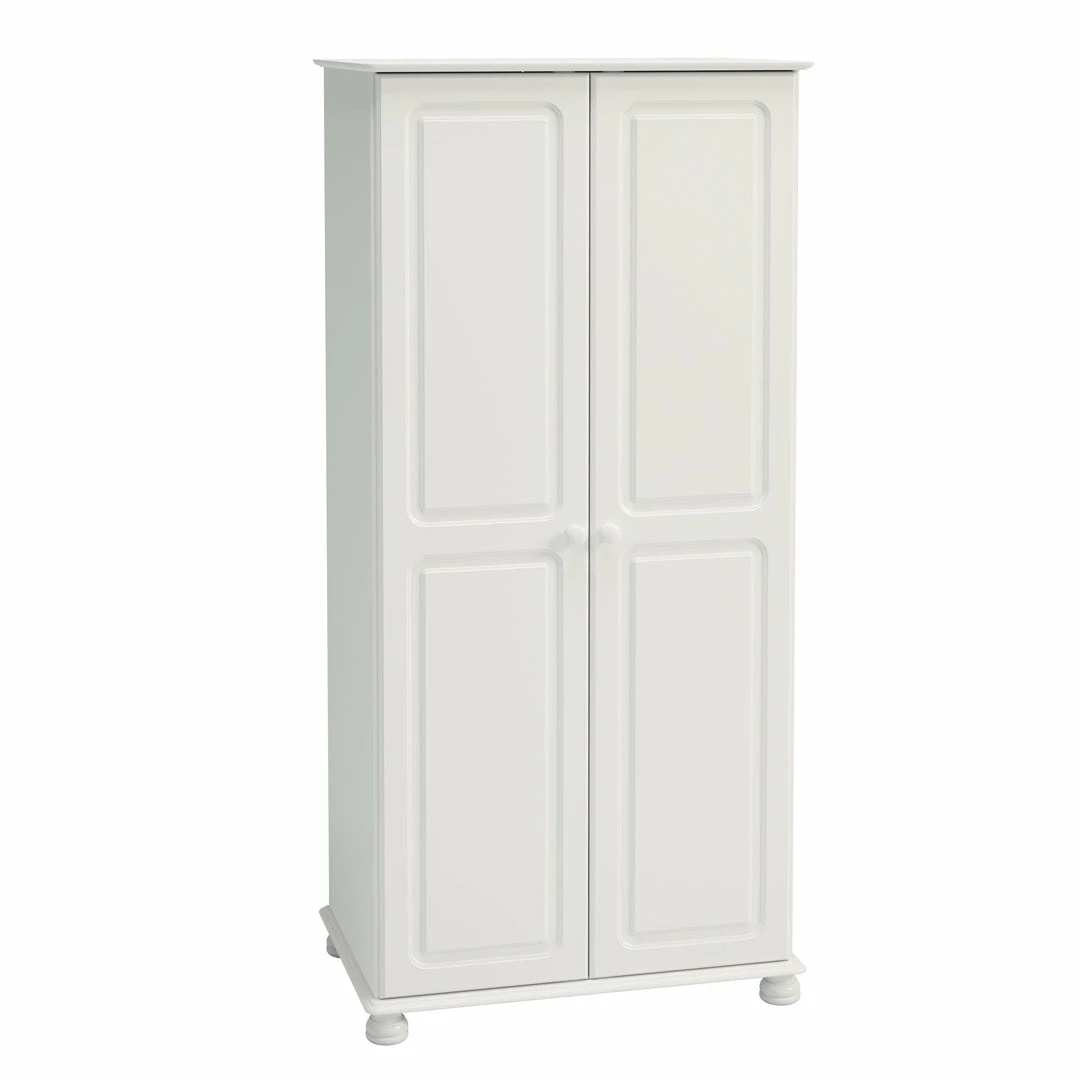 Steens Richmond White 2 Door Wardrobe Baths