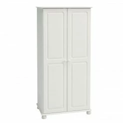 Steens Richmond White 2 Door Wardrobe Baths