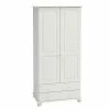 Steens Richmond White 2 Door 2 Draw Wardrobe Baths