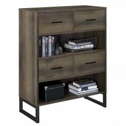 Dorel Home Candon Short Bookcase Baths
