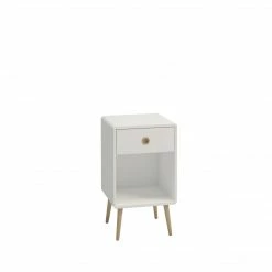 Baths Steens Soft Line White 1 Drawer Chest