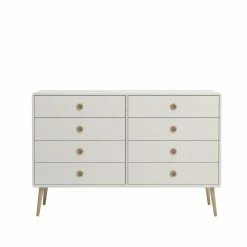 Baths Steens Soft Line White 4 + 4 Wide Chest