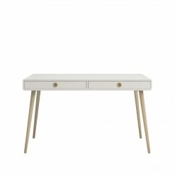 Baths Steens Softline Living White Standard Desk