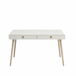Baths Steens Softline Living White Standard Desk