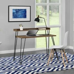 Dorel Home Haven Retro Desk With Riser