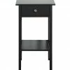 Steens Tromso Black Night Stand Baths