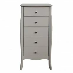 Steens Baroque Grey 5 Draw Narrow Chest Baths