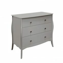 Steens Baroque Grey 3 Draw Wide Chest Baths