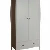 Steens Baroque Grey 2 Door 1 Draw Wardrobe
