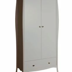 Steens Baroque Grey 2 Door 1 Draw Wardrobe