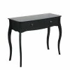 Steens Baroque Black 1 Draw Vanity Stand