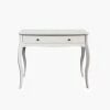 Steens Baroque White 1 Draw Vanity Nightstand