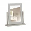 Steens Baroque Grey Stool And Mirror
