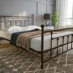 Dorel Home Manila Metal Bed Beds
