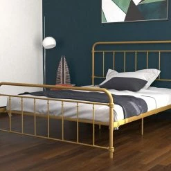 Dorel Home Wallace Metal Bed Beds