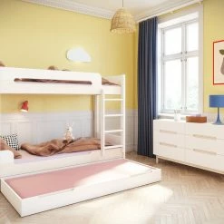 Steens Oniria 3+3 Wide Chest White