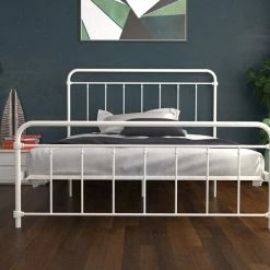 Dorel Home Wallace Metal Bed Beds