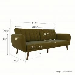 Baths Dorel Home Brittany Sofa Bed