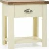 Mark Harris Furniture Sandringham Oak And Cream Nightstand Baths