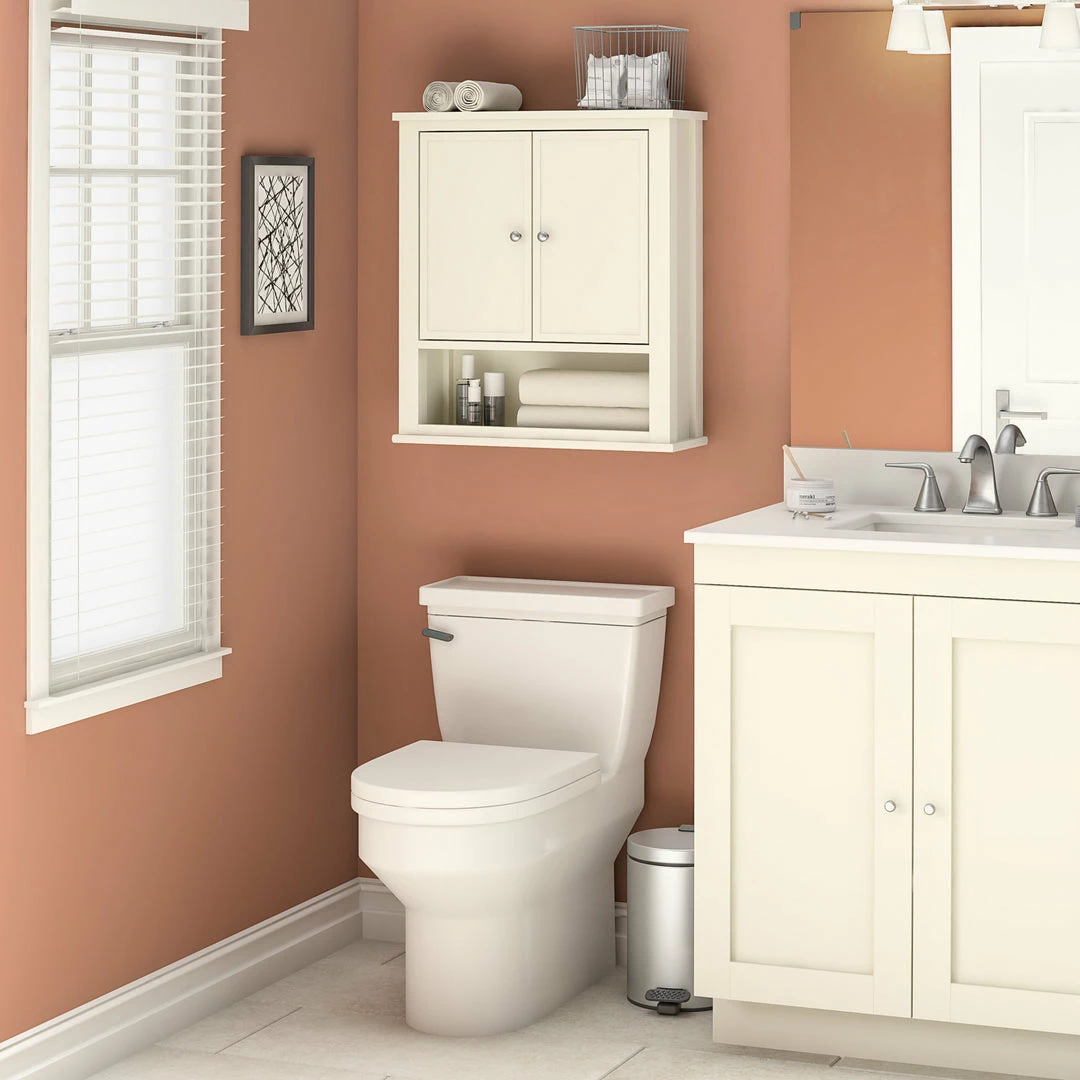 Dorel Home Franklin Wall Cabinet Bath Accessories