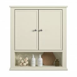 Dorel Home Franklin Wall Cabinet Bath Accessories
