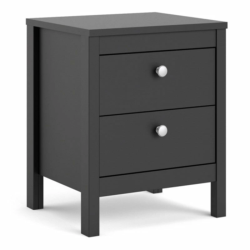Furniture To Go Madrid Bedside Table 2 Drawers