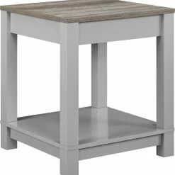 Dorel Home Carver End Table Baths