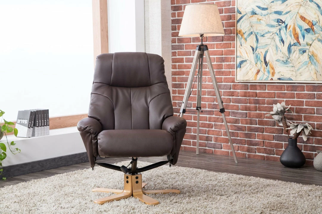 GFA Dubai Recliner And Foot Stool