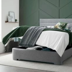 Kaydian Appleby Marbella Grey Ottoman Bed Frame Beds