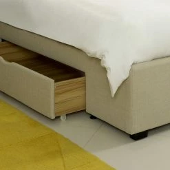 Arty Stone Fabric Bed Beds
