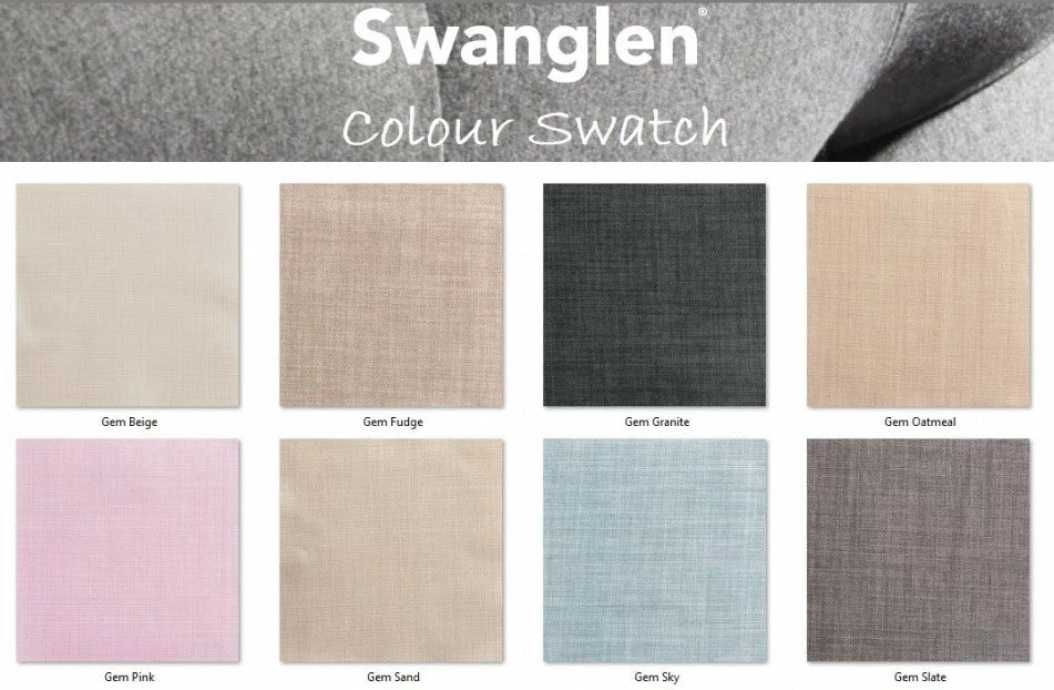 Swanglen Chrystal Upholstered Bedstead