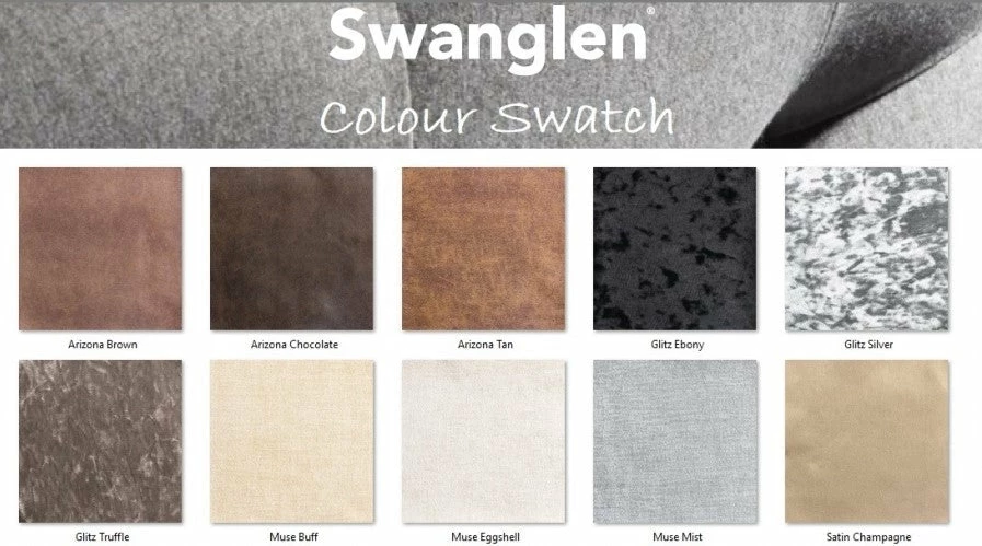 Swanglen Chrystal Upholstered Bedstead