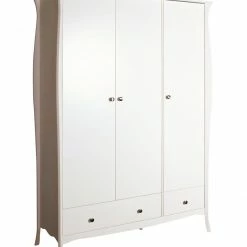 Baths Steens Baroque White 3 Door Wardrobe
