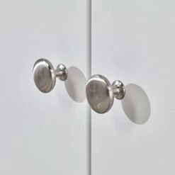 Baths Steens Baroque White 3 Door Wardrobe