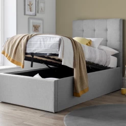 Beds Bedmaster Candy Fabric Ottoman Bed
