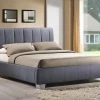 Time Living Braunston Grey Fabric Bed Frame