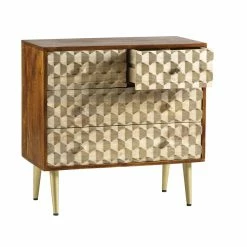 Baths Indian Hub Edison 4 Drawer Chest