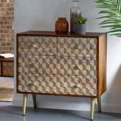 Baths Indian Hub Edison 4 Drawer Chest