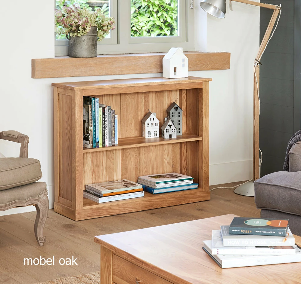 Baths Baumhaus Mobel Oak Low Bookcase