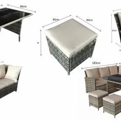 Signature Weave Charlotte Corner Dining