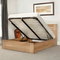 Emporia Beds Charnwood Solid Oak Ottoman