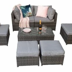 Baths Signature Weave Chelsea Modular Sofa Set