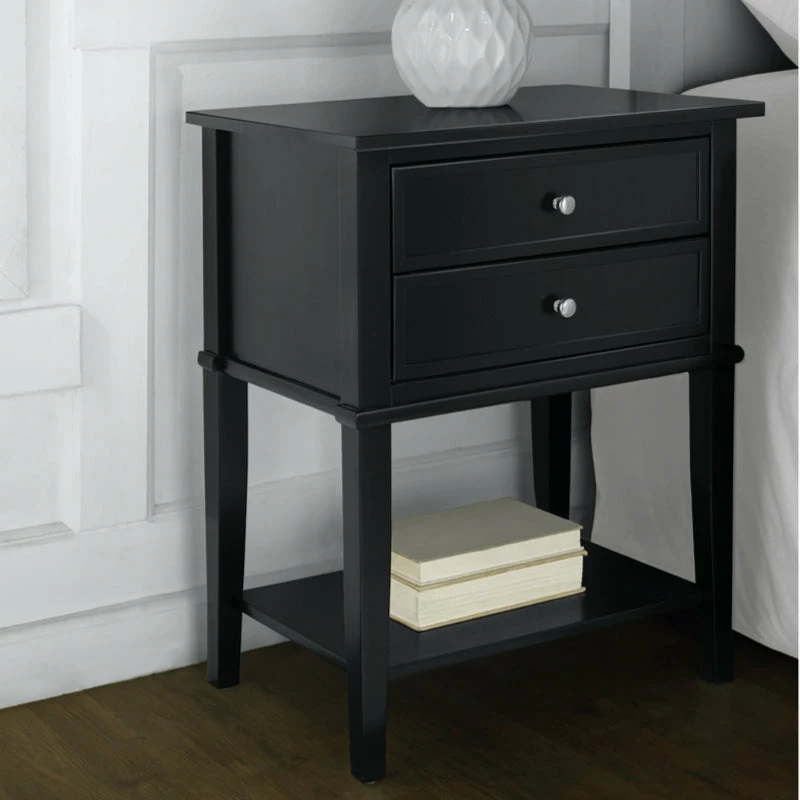 Dorel Home Franklin Accent Table With 2 Drawers
