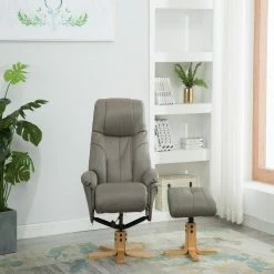 GFA Dubai Recliner And Foot Stool