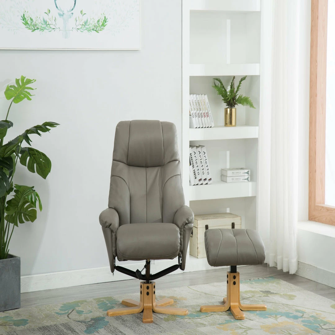 GFA Dubai Recliner And Foot Stool