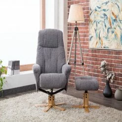 GFA Dubai Recliner And Foot Stool