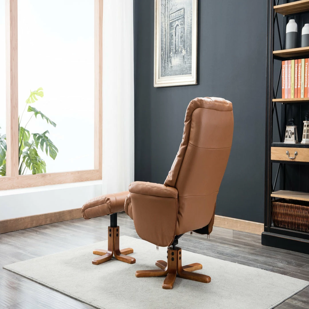 GFA Dubai Recliner And Foot Stool