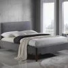 Time Living Durban Grey Fabric Bed Frame