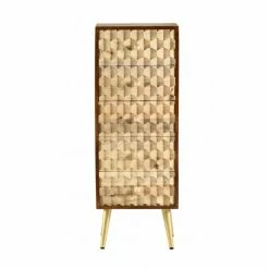 Indian Hub Edison 5 Drawer Chest Baths