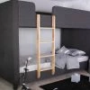 Furn Beds Faze Charcoal Bunk Bed